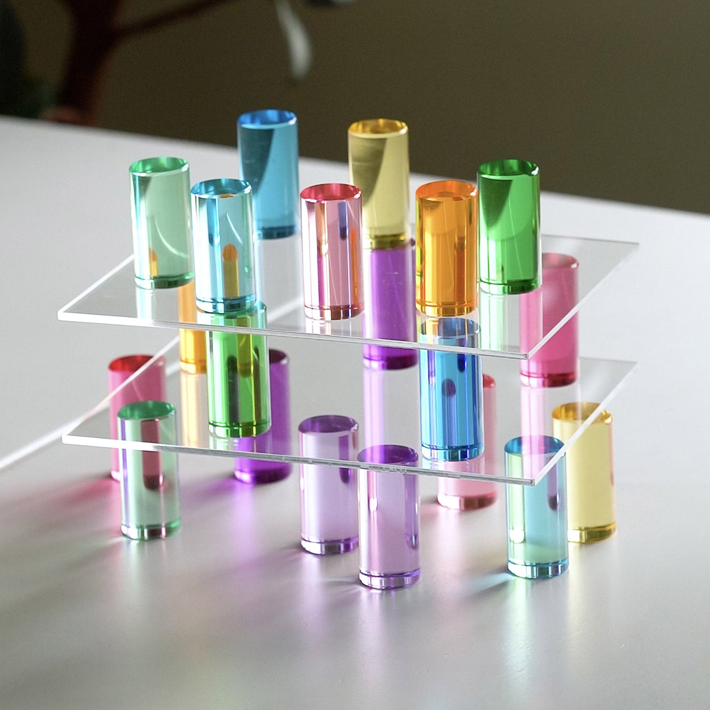 20 Baby Cylindrical Columns (Pastel)