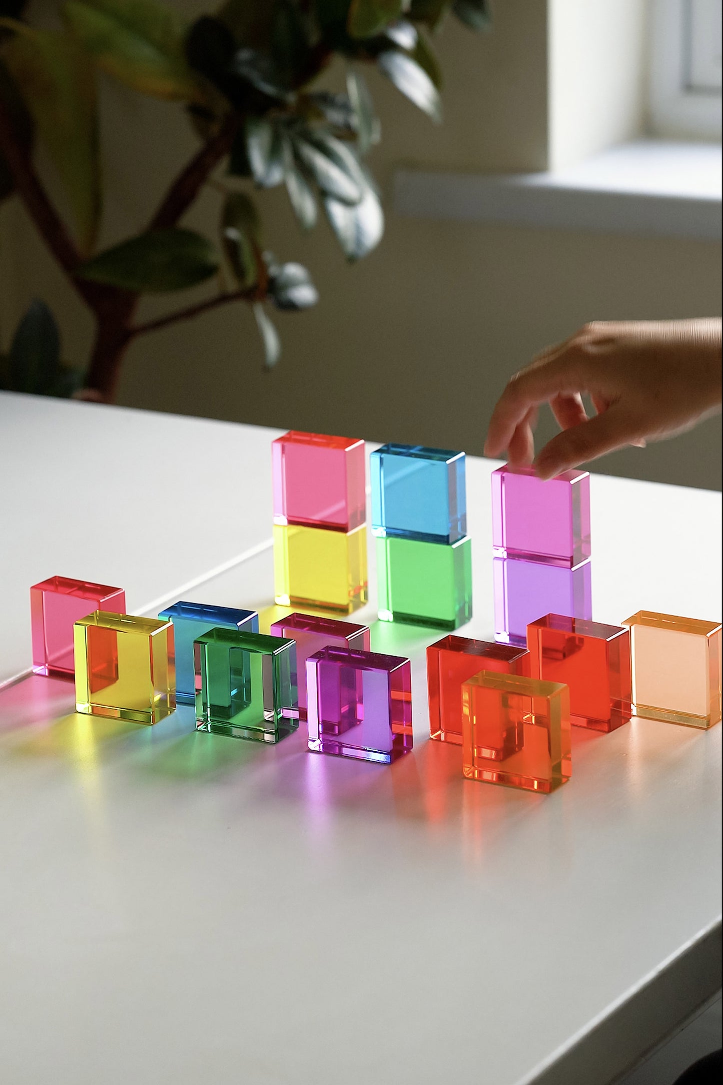 16 Majestic Lucite Squares *Exclusive Collector's Edition*