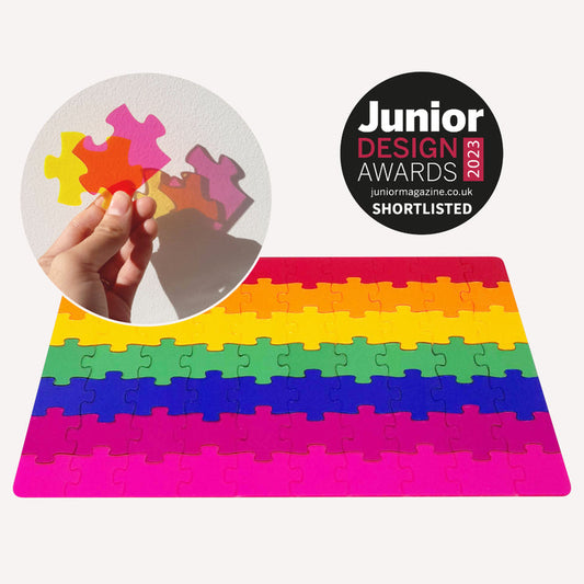 Rainbow Infinity Puzzle - 70 pcs Acrylic Puzzle Set