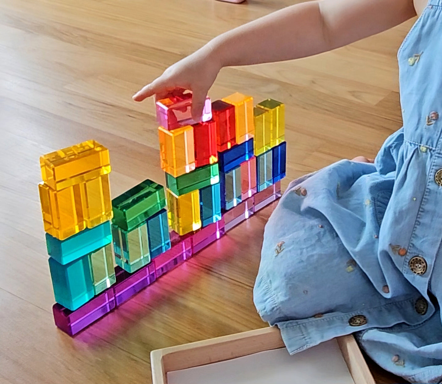 30 Lucite Cuboid (Rectangle) Blocks