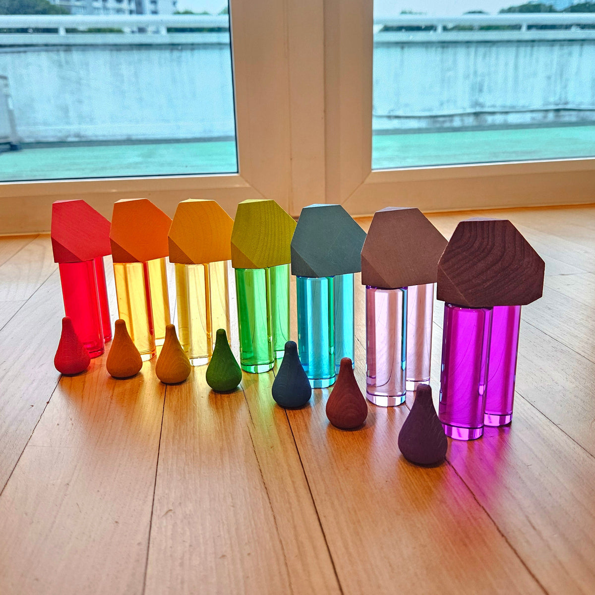 18 Wooden Corner Blocks™ - PRE-ORDER ONLY